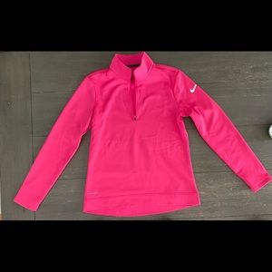Nike Dri-Fit Quarter Zip Fleece lined Pullover